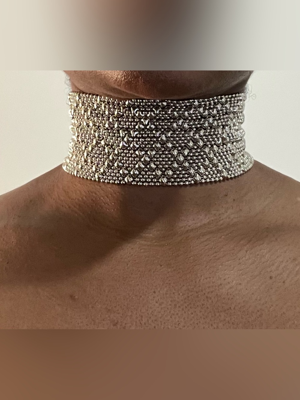SG Liquid Metal Certified Chrome Finish Choker